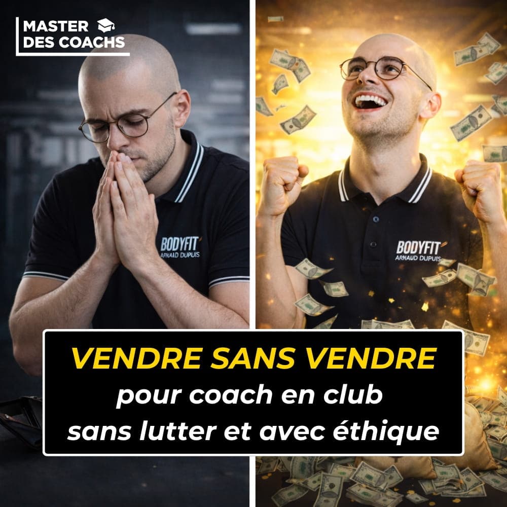 Vendre sans vendre pour coach en club sans lutter et avec éthique